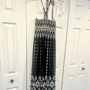 Maxi summer dress halter Small GUC
